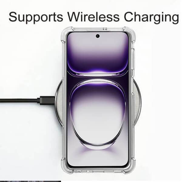 For Oppo Reno 12 5G & Oppo Reno12 Pro 5G SupRShield Heavy Duty Soft Tough Gel Transparent Air Cushion Shockproof Back Cover For Oppo Reno 12 5G & Oppo Reno12 Pro 5G SupRShield Heavy Duty Soft Tough Gel Transparent Air Cushion Shockproof Back Cover